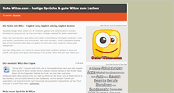 Desktop Screenshot of gute-witze.com