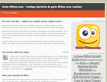 Tablet Screenshot of gute-witze.com